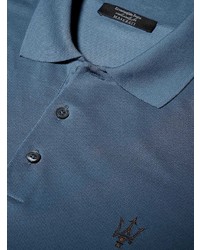 Ermenegildo Zegna Embroidered Polo Shirt