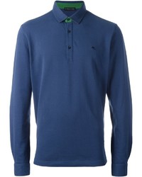 Etro Longsleeved Polo Shirt