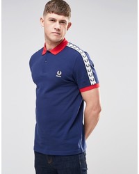 Fred Perry France Polo Shirt In Navy
