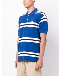 Chocoolate Horizontal Stripes Cotton Polo Shirt