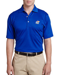 Peter Millar Kansas Gameday Polo College Shirt Blue