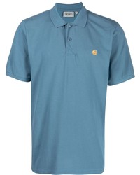 Carhartt WIP Logo Embroidered Polo Shirt