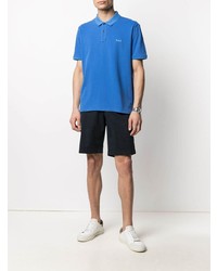 Woolrich Logo Embroidered Short Sleeve Polo Shirt