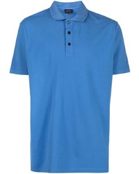 Paul & Shark Logo Patch Sleeve Polo Shirt