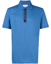 Alexander McQueen Logo Trim Polo Shirt