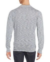 7 For All Mankind Long Sleeve Knit Polo Shirt
