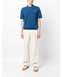 PS Paul Smith Short Sleeve Knitted Polo Shirt