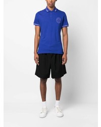 VERSACE JEANS COUTURE Short Sleeve Polo Collar