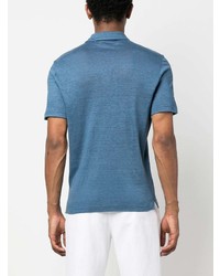 Lardini Short Sleeve V Neck Polo Shirt