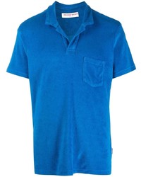 Orlebar Brown Short Sleeved Terry Cloth Polo Shirt