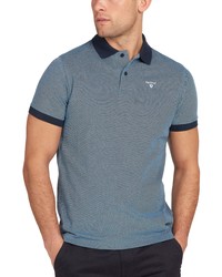Barbour Sports Cotton Polo In Navy At Nordstrom