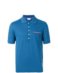 Thom Browne Striped Pocket Polo Shirt
