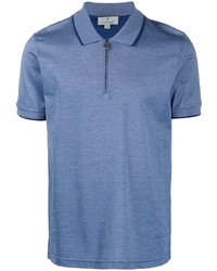 Canali Zip Front Polo Shirt