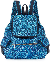 Le Sport Sac Lesportsac Voyager Printed Flap Top Backpack Tulum