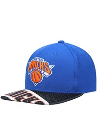 Mitchell & Ness Blueblack New York Knicks Slash Century Snapback Hat At Nordstrom