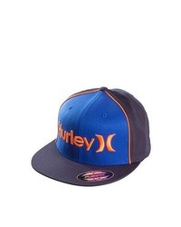 Hurley Hats Only Corp Flexfit Baseball Cap Bluenavy