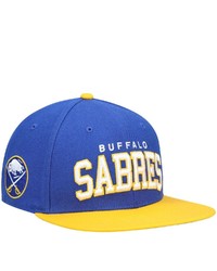 '47 Royal Buffalo Sabres Blockshead Snapback Hat