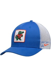 Nike Royal Florida Gators Classic 99 Alternate Throwback Logo Trucker Adjustable Snapback Hat