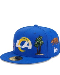 New Era Royal Los Angeles Rams Team Local 59fifty Fitted Hat