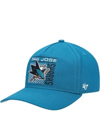 '47 Teal San Jose Sharks Reflex Hitch Snapback Hat At Nordstrom