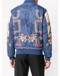 Versace Collection Reversible Japanese Print Bomber