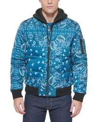Levi's Water Resistant Quilted Bomber Jacket