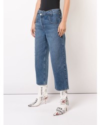 Monse Wide Leg Cropped Jeans
