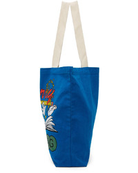Online Ceramics Blue All Booked Tote