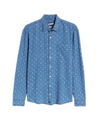 johnnie-O Hangin Out Darcy Beach Chambray Button Up Shirt