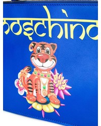 Moschino Jewelled Tiger Clutch Bag