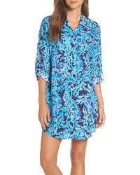 Lilly Pulitzer Natalie Shirtdress Cover Up