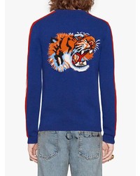 Gucci Blind For Love And Tiger Wool Sweater