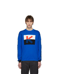 Kenzo Blue Colorblock K Sweater