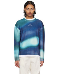 A-Cold-Wall* Blue Gradient Sweater