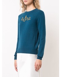 Lingua Franca Extra Embroidered Sweater