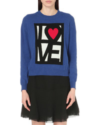 Love Moschino Love Heart Knitted Jumper