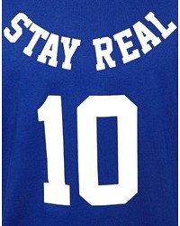 A Question Of T Shirt With Stay Real Print