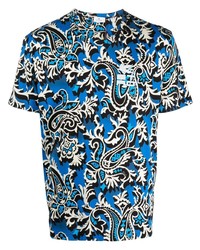 Etro Abstract Print Cotton T Shirt