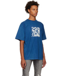 DEVÁ STATES Blue Bonded T Shirt