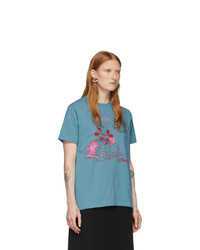 Gucci Blue Disney Edition Mickey Mouse T Shirt
