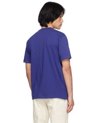 MAISON KITSUNÉ Blue Dressed Fox T Shirt