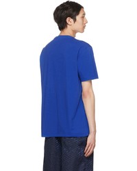 Versace Blue La Greca T Shirt
