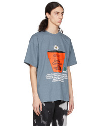 Online Ceramics Blue North Face Edition T Shirt