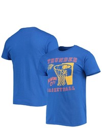 Junk Food Blue Oklahoma City Thunder Slam Dunk T Shirt