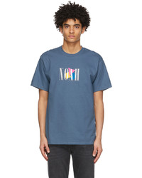 Noah Blue Shapes Logo T Shirt
