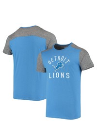 Majestic Threads Bluegray Detroit Lions Field Goal Slub T Shirt