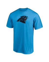 FANATICS Branded Christian Mccaffrey Blue Carolina Panthers Player Icon Name Number T Shirt