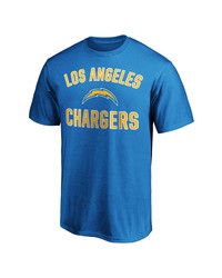 FANATICS Branded Powder Blue Los Angeles Chargers Victory Arch T Shirt
