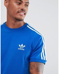 adidas Originals California T Shirt In Blue Dh5805