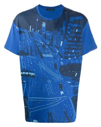 Mr & Mrs Italy City Graphic Print T Shirt